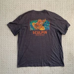 Ballast Point Sculpin IPA Short Sleeve Shirt - Size 2XL
